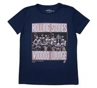 Voodoo Skulls Womens T Shirt The Rolling Stones Blue XXL