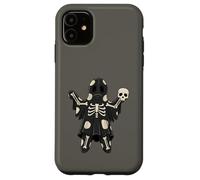 Voodoo Stitched Rag Doll Skeleton Skull Kawaii Goth Case for iPhone 11