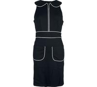 Voodoo Vixen 60s Pocket Dress Mini Dress black white XXL
