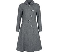 Voodoo Vixen Curved Button Down Coat Coat grey M
