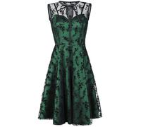Voodoo Vixen Emerald Midi Dress green 3XL