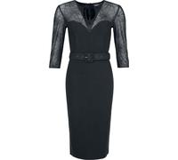 Voodoo Vixen Spider Web Lace Pencil Dress Midi Dress black M