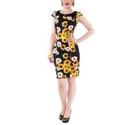 VOODOO VIXEN Women's Nahla Sunflower Wiggle Dress- S