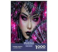 Voodoo Witch Jigsaw Puzzles Puzzles for Adults Kids. 1000 Pieces Impossible Challenge Toy Educational Games Home Decoration for Adults& Kids Age 14 Years Up 70x50cm/1000pcs