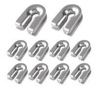 VooGenzek 10 PCS Eyelet Sleeve, Mower Head Eyelet Sleeve Replacement, Grass Trimmer Head Eyelets, Compatible with Husqvarna T45X T25 T35 T35X Brushcutter