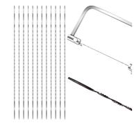 VooGenzek 12 Spiral Teeth Scroll Saw Blades, for Metal Cutting