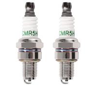 VooGenzek 2 PCS Spark Plugs CMR5H, Lawnmower SparkPlug, 4 Stroke Spark Plug, CM5H / CMR5H / CMR6H / CMR7H Spark Plug Replacement, Compatible with Honda GX25 GX35 140 Engines