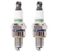 VooGenzek 2 PCS Spark Plugs CMR6H, Lawnmower Spark Plug, CM5H / CMR5H / CMR6H / CMR7H Spark Plug Replacement, Compatible with Stihl FS90 FS100 FS110 FS90R FS100R Replacement Parts
