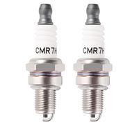 VooGenzek 2 PCS Spark Plugs CMR7H, Lawnmower Spark Plug, CM5H / CMR5H / CMR6H / CMR7H Spark Plug Replacement, for 3066, 965/RZ7C/RZ7CT10, TR14C/TR14S, 4194, AC7R