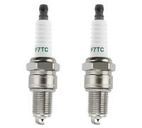 VooGenzek 2 PCS Spark Plugs F7TC, Lawnmower Spark Plug, F6TC / F7TC Spark Plug Replacement, for GX120 GX200 GX240 Go Kart Mini Bike Tillage Polishing Machine 168F
