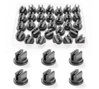 VooGenzek 30 PCS 110 Degree Fan-Shaped Atomizing Nozzle, Flat Fan Shape Spraying Spray Nozzles, Plastic Nozzles Spray Nozzle Tip, for Spraying Weed Killing, Grey