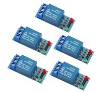 VooGenzek 5 PCS 12V 1-Channel Relay Module Board Shield Low Level Trigger, with LED Indicator, for PIC AVR DSP ARM MCU Compatible with Arduino
