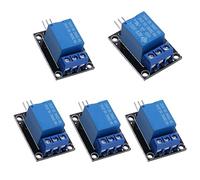 VooGenzek 5 PCS 5V 1-Channel Relay Module Board Shield High Level Trigger for PIC AVR DSP ARM Compatible with Arduino