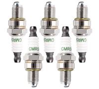 VooGenzek 5 PCS Spark Plugs CMR5H, Lawnmower SparkPlug, 4 Stroke Spark Plug, CM5H / CMR5H / CMR6H / CMR7H Spark Plug Replacement, Compatible with Honda GX25 GX35 140 Engines