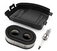 VooGenzek Air Filter Cover 594106, Air Filter Lawnmower, F6TC Spark Plug, Compatible with Briggs & Stratton Small Vertical Models 625E, 625EXi, 650EXi, 675EXi