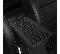 VOOIV Car Armrest Pad for Bmw 8er G14 G15 G16, Leather Waterproof Center Console Arm Rest Mat Protective Pad Car Interior Accessories,E Grey
