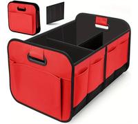 VOOIV Car Boot Organiser for VW Arteon/Polo/Golf/Passat/ID.3 / ID.4 / ID.5 / ID.7 / ID. Buzz, Durable Car Tidy Storage Bag Waterproof Collapsible Multi Compartment Tidy, Space Saving