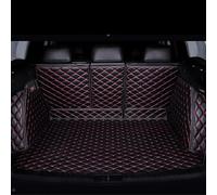 VOOIV Car Full Coverage Boot Liner for Jaguar F-Pace Hybrid/PHEV 2021 2022 2023 2024, All Inclusive Rear Trunk Mats Carpets Protector Pad Boot Full Trunk Mat Auto Accessories,F Black Red