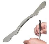 VOOKOKT MOZZ Stainless Steel Gua Sha Tool - IASTM Massage Wand for Muscle Scraping & Soft Tissue Mobilization - Back, Leg, Shoulder, Arm (Long Bar2)
