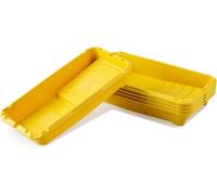 Voomey Paint Roller Tray Line,Plastic Paint Tray 4 inch,Paint Pans Trays,Small Paint Tray, 5pack,for Painters, Home Wall Painting, DIY Painting Projects, etc