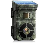 VOOPEAK 2025 Newest Forever Power Solar Wildlife Camera 4K 48MP, Trail Game Hunting Waterproof Outside Cameras 0.1s Trigger Time with 120° Detection Angle Night Vision Motion Activated