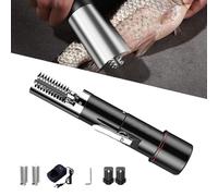 VoOqo Electric Fish Scaler Remover,Electric Fish Scaler, Cordless Electric Fish Scales Remove 2 Cutter Heads, 360° waterproof Powerful Motor 2 Battery black wireless