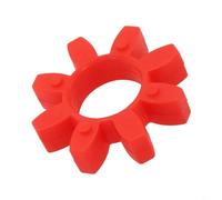 Vootnifig Flexible Coupling Insert Open Center Spider for Power Transmission GR14/19/24/38-125 Red Industrial Machinery(GR28)