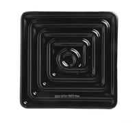 Vootnifig Infrared Radiant Heating Plate 120x120mm for Industrial Vacuum Forming Use 400W 500W 650W Consistent Heat Coverage (120 * 120 Black 500W)
