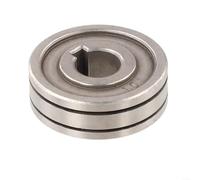 Vootnifig MIG Welding Wire Feed Roller 0.6/0.8/1.0mm, Chrome Vanadium Steel Guide Wheel V/U Groove Type(V0.8-1.0)
