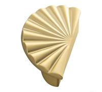 Vootnifig Solid Zinc Alloy Drawer Handles 64mm Brushed(Brushed Gold) | High-density solid zinc alloy, tensile strength, bend resistant, for durable construction, long lasting use