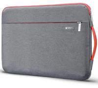 Voova 360°Protective Laptop Sleeve Case 14-15 inch, Waterproof Slim Computer Cover Bag with Handle Compatible with MacBook Air 15 M2/M3/M4, MacBook Pro 15, Hp chromebook 14, Grey