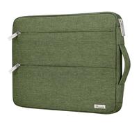 Voova Laptop Case Sleeve 15.6 16 Inch with Handle, Waterproof Slim Computer Cover Bag Compatible with MacBook Pro M3/M4 16, 15.6” HP Acer Lenovo ThinkPad IdeaPad Asus Laptop, Men Women, Army Green