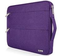 Voova Laptop Case Sleeve 15.6 16 Inch with Handle, Waterproof Slim Computer Cover Bag Compatible with MacBook Pro M3/M4 16, 15.6” HP Acer Lenovo ThinkPad IdeaPad Asus Laptop, Men Women, Purple