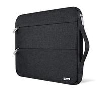Voova Laptop Case Sleeve 15.6 16 Inch with Handle, Waterproof Slim Computer Cover Bag Compatible with MacBook Pro M3/M4 16, 15.6” HP Acer Lenovo ThinkPad IdeaPad Asus Laptop, Men Women, Black