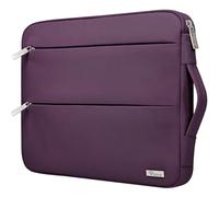 Voova Laptop Case Sleeve 15.6 16 Inch with Handle, Waterproof Slim Computer Cover Bag Compatible with MacBook Pro M3/M4 16, 15.6” HP Acer Lenovo ThinkPad IdeaPad Asus Laptop, Men Women, Dark Purple