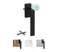 VOOXA Exclusive Window Handle Aluminium Jet Black RAL9005 35 mm Pin