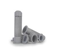Vooxa Optimal Sieve Sleeves 12 x 50 mm for Composite Mortar, Pack of 10, for M6-M8 Thread, Plastic Anchor Sleeve for Filling with Injection Mortar, Durable and Firm