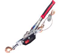 VOPEPZG Come Along Winch,5 Ton Capacity with 11.5FT Steel Cable,Heavy Duty Come Along Tool with Dual Gears,3 Hooks,Hand Winch Tool for Road Vehicle Recovery and Pulling Tree,Fence Stretcher,Frame