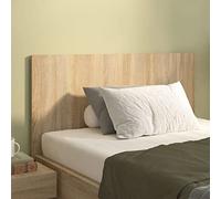 Vopese Bed Headboard Sonoma Oak 120x1.5x80 cm Engineered Wood, Bed Panel Header Headboard for Double/Single, Indoor Home Bedroom Furniture Accessory