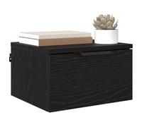 Vopese Bedside Cabinet Black oak 34 x 30 x 20 cm Engineered wood Sofa table, coffee table, living room cabinet, coffee table, bedroom bedside table in the home office ZSSCJ-UK880813UK