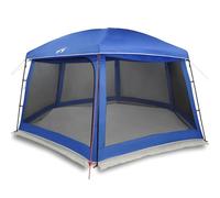 Vopese Pool Tent with Removable Fly & Mesh Walls Azure Blue 618x532 cm Easy to install, suitable for hiking, camping, and gardening