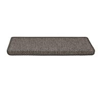 Vopese Stair Mats, Self-adhesive Non-slip Pedals with Sisal Look, 30 pcs 65x21x4 cm, Premium Fabric for Elderly, Children and Pets