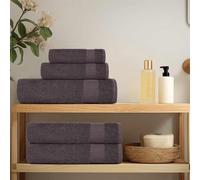 Vopese Washcloths 2 pcs Anthracite 15x21 cm 360 gsm 100% Cotton Towel and bath towel sets, down comforter sets, bedding suitable for homes and hotels ZSSCJ-UK136669UK