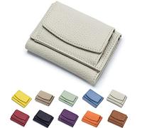 Vopetroy 2023 New Unisex Anti-Credit Card Fraud Folding Mini Wallet, Women's Foldable Short Wallet, Mini Multifunction Bifold Wallet (white)