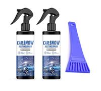 VOQGHTU 100ml Melts Ice Fast De-Icer Spray For Windscreen, Anti Freeze Spray For Car Window, Fast Acting Melts Ice