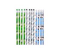VOQGHTU Set Of 12 Pcs Pencils,pencils With Rubbers On The End, Back To School Supplies,Football, Baseball, Basketball, And Themes For Kids,sketching Pencil Set For Artists