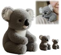 VOQGHTU The Koaly Emotional On Demand,Stuffed Animal,Ultra-Soft Koala Plush Mimics The Matural Movements Like A Real Koala, Koalas Stuffed Animal Toy Cozy Comfort, Snuggles (3 pcs)