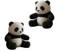 VOQGHTU The Pandy- Emotional On Demand, The Pandy Hug Motion,Realistic Plush For Emotionals With Ultra-Soft Furs And Hug-Like Design, Realistic Emotional Companion Toy For Soothing Sleep (2 S)