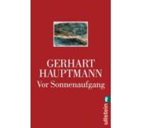 Vor Sonnenaufgang: Soziales Drama by Gerhart Hauptmann (German) Paperback Book