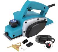 VORACIS 1200W Electric Wood Planer | 220V Handheld Wood Plane | 1mm Depth Adjustment | Woodworking Tool | Planing Machine